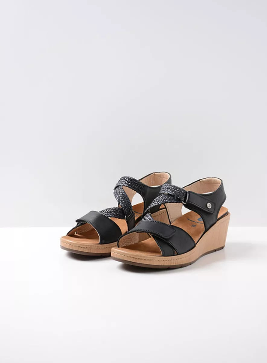 Wolky La Jolla (Women's) - Black