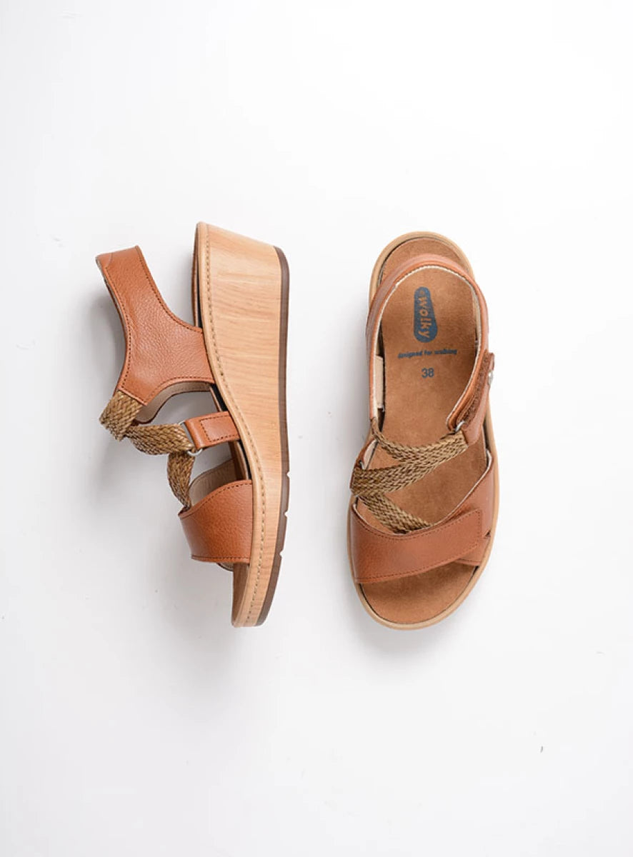 Wolky La Jolla (Women's) - Cognac