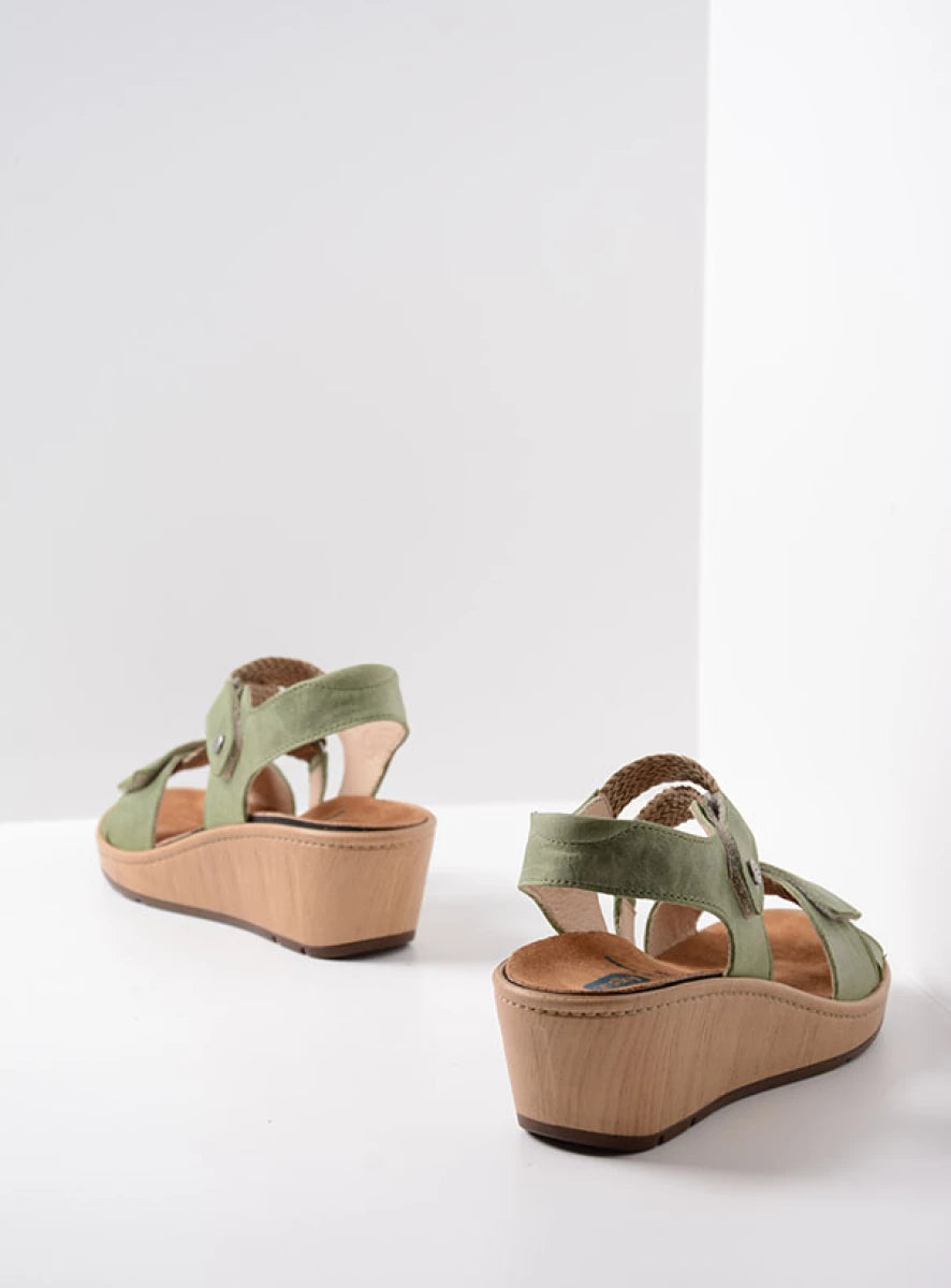 Wolky La Jolla (Women's) - Olive Green