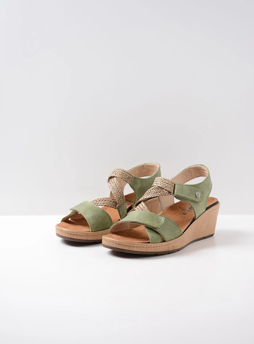 Wolky La Jolla (Women's) - Olive Green