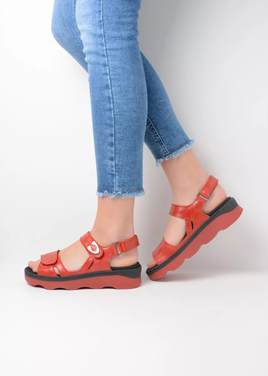 Wolky Medusa (Women's) - Red