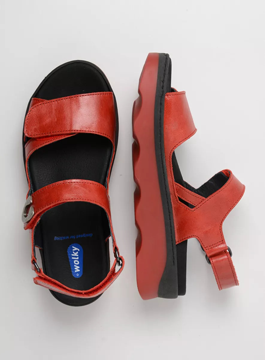 Wolky Medusa (Women's) - Red